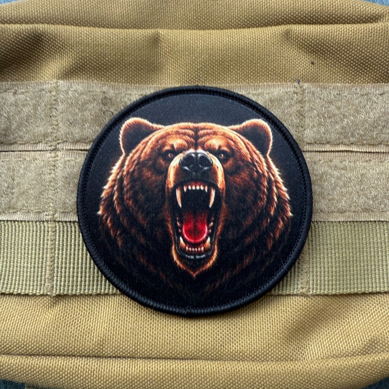 포효하는 회색곰 사기심 증진 배지 전술 패치 (배낭용  - Urban Backpack Tactical 리뷰 및 가격
