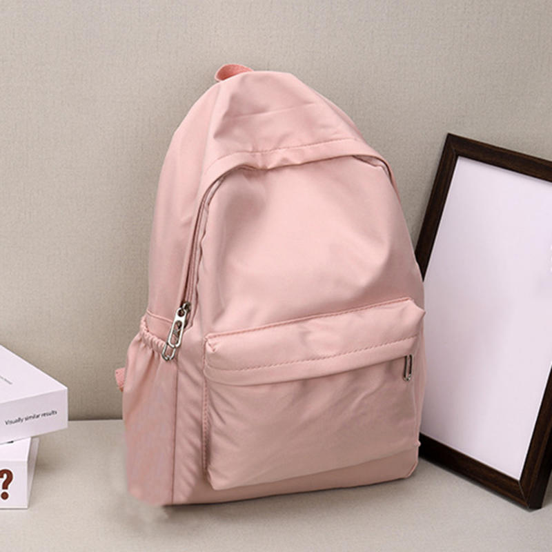 여성용 단색 캐주얼 백팩, 대용량, 심플한 디자인, 패 - Fashion Backpack Women 리뷰 및 가격
