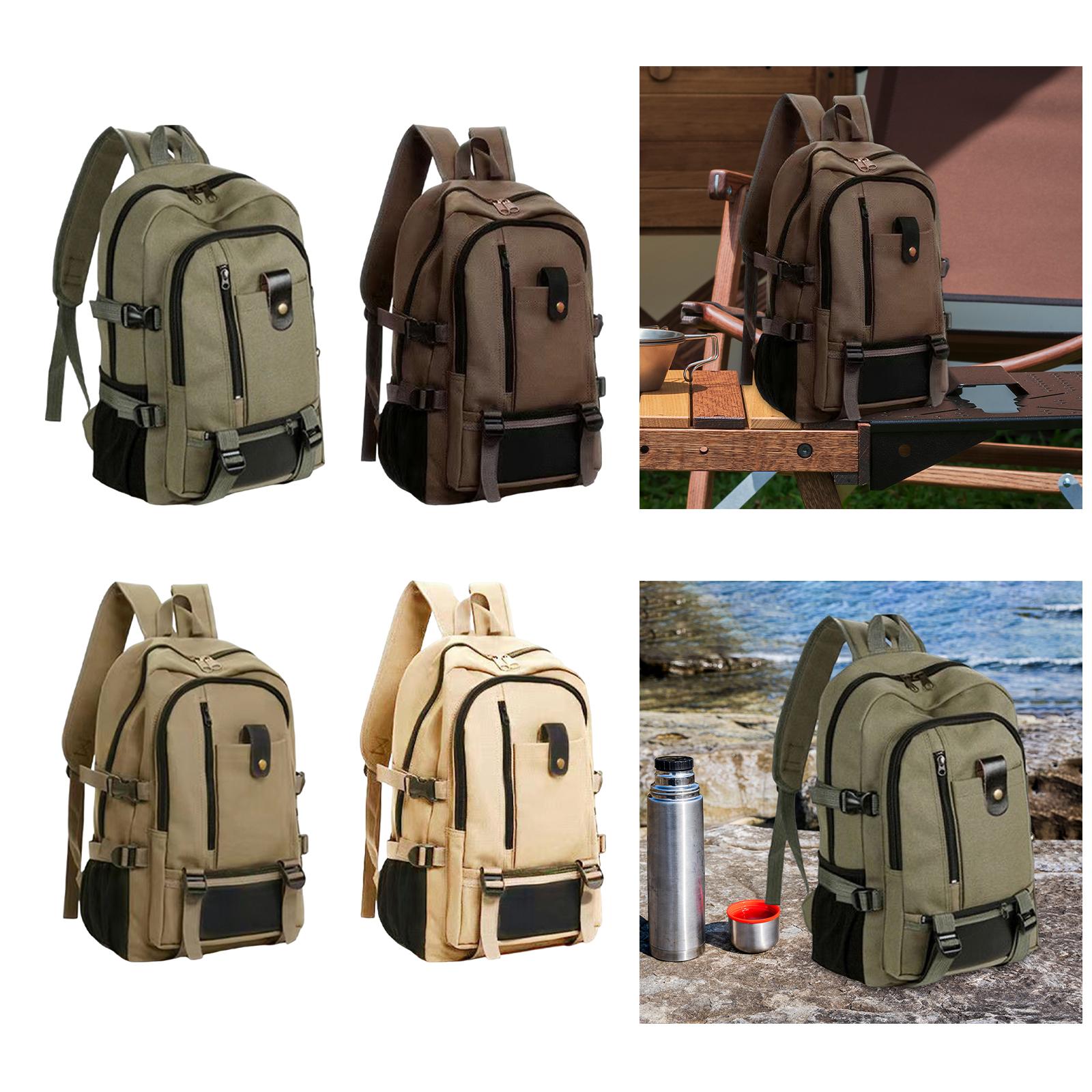 넉넉한 크기의 캔버스 소재 여행용 백팩, 비즈니스 및  - Canvas Backpack Casual 리뷰 및 가격